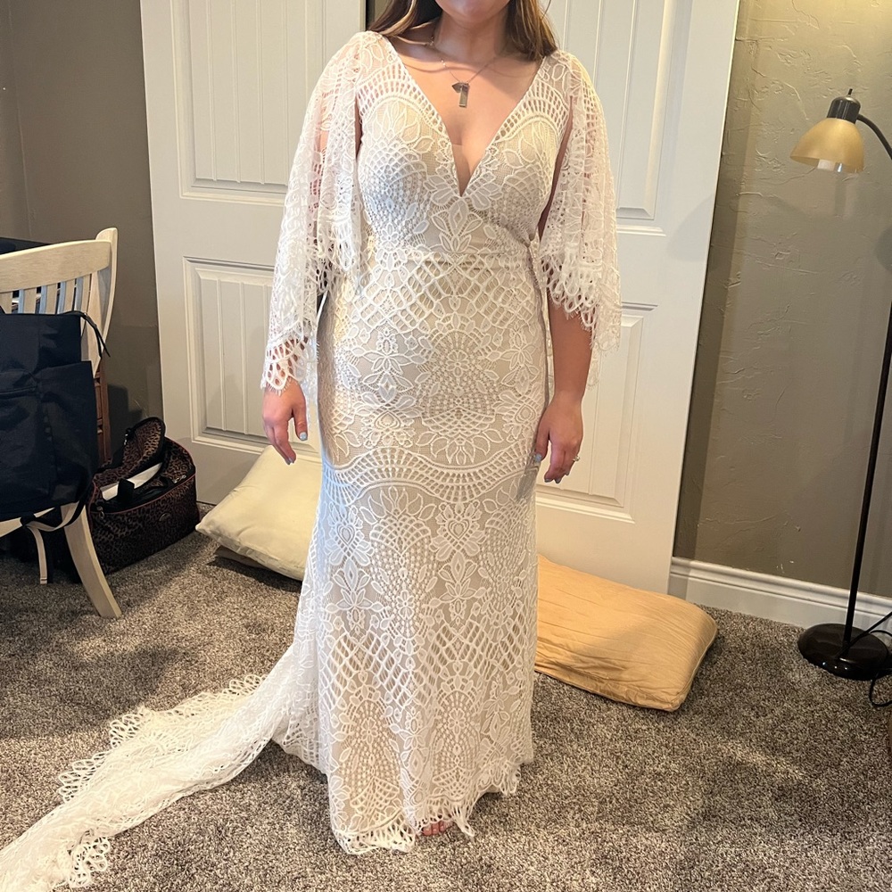 Beautiful wedding dress